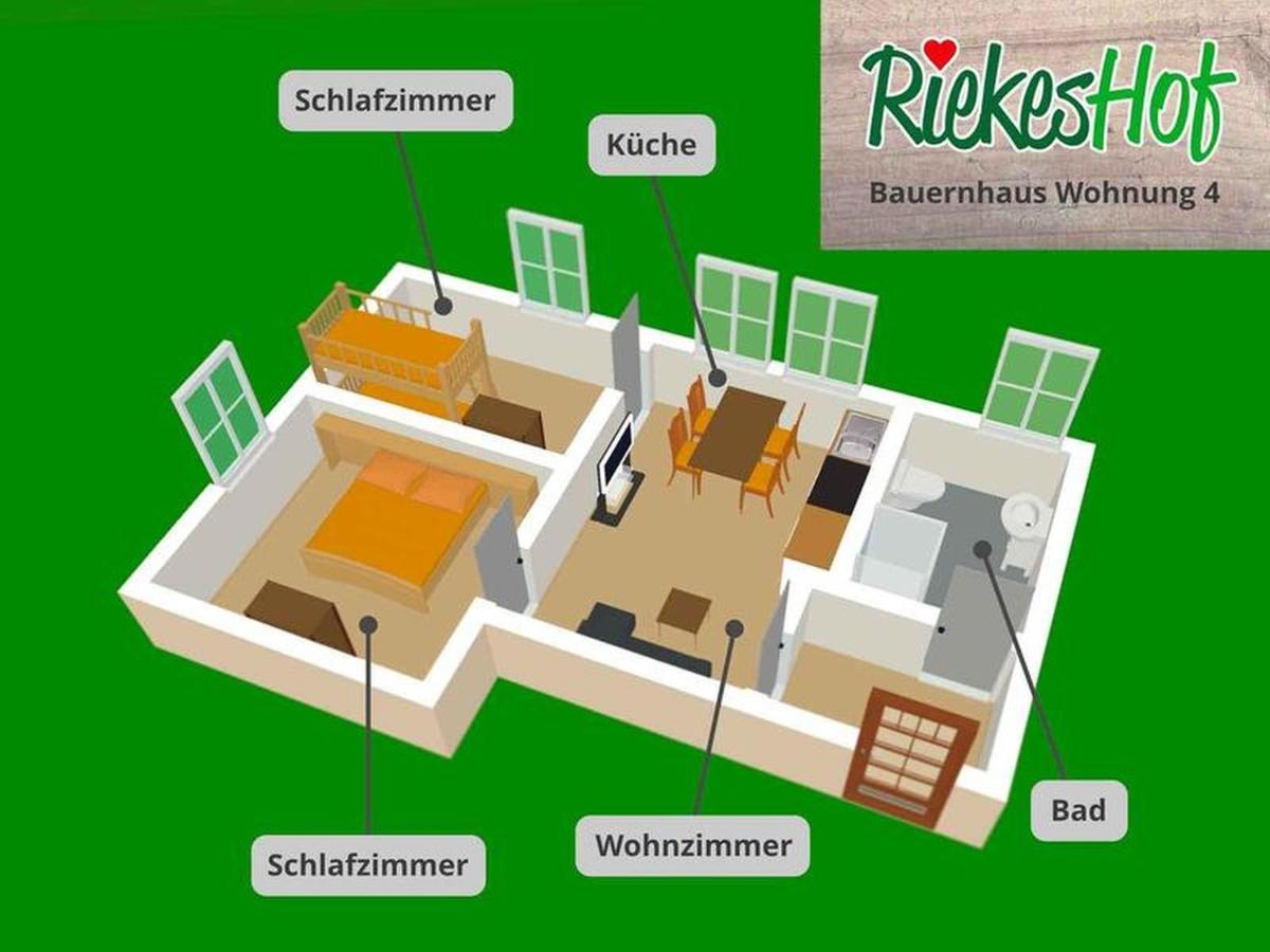 Riekeshof Appartement Schmallenberg Buitenkant foto