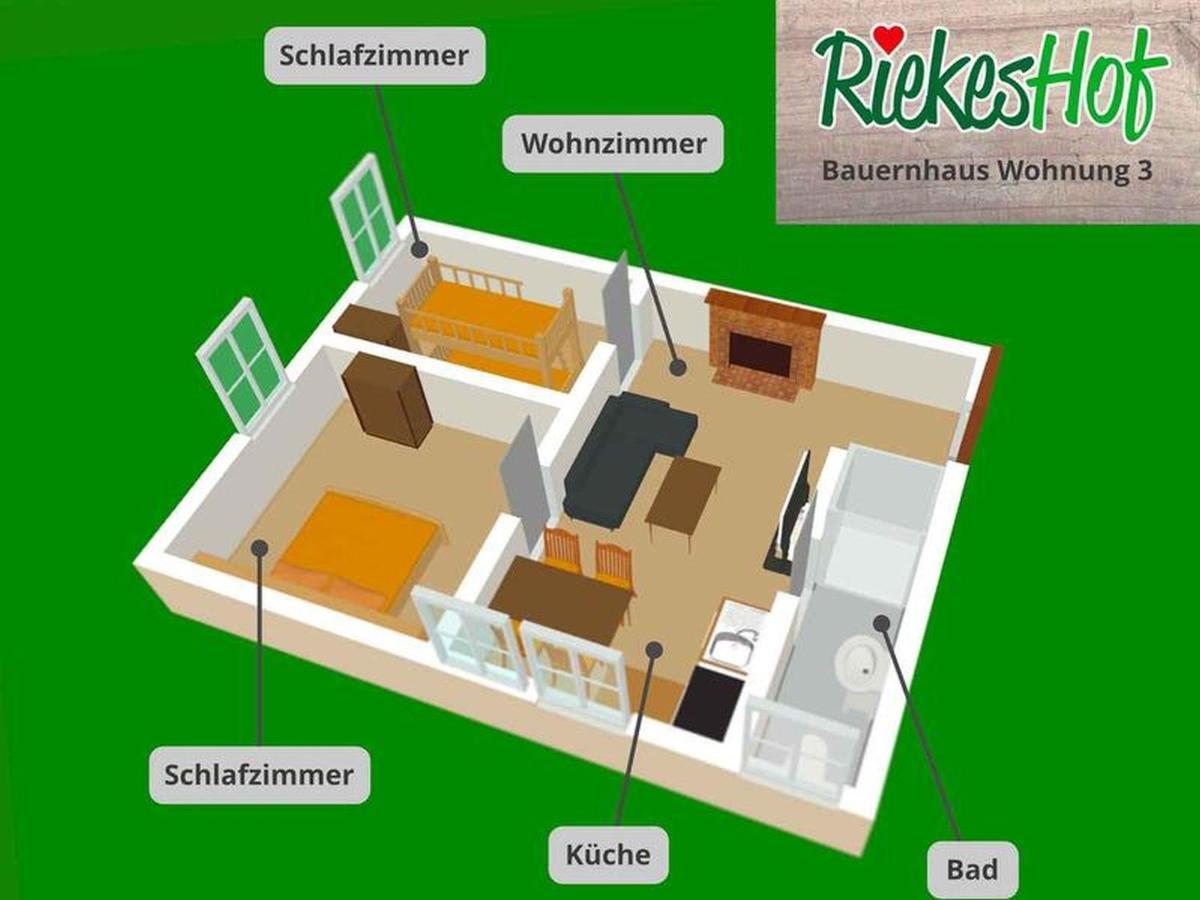 Riekeshof Appartement Schmallenberg Buitenkant foto